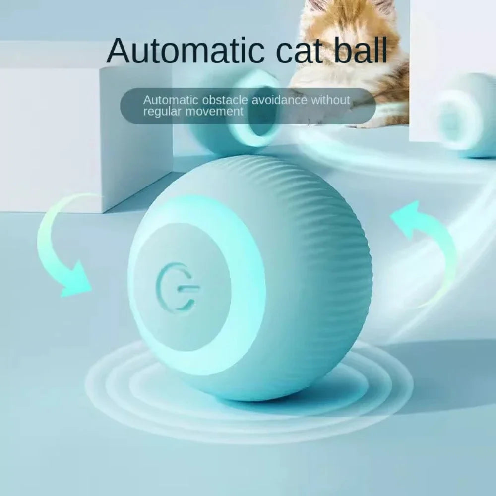 Interactive Rechargeable Cat Ball Toy