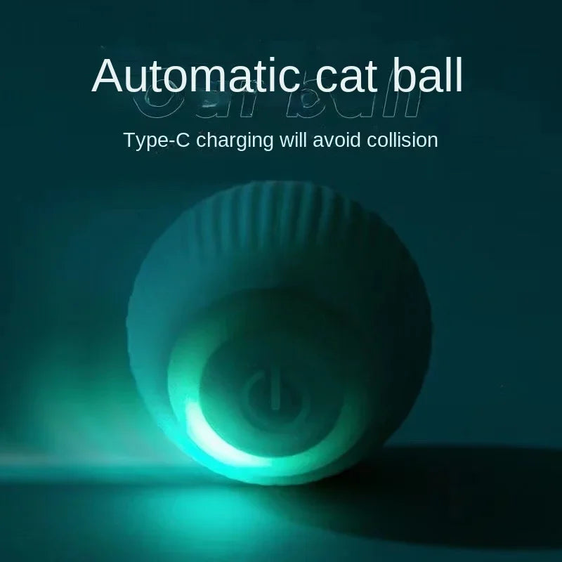 Interactive Rechargeable Cat Ball Toy