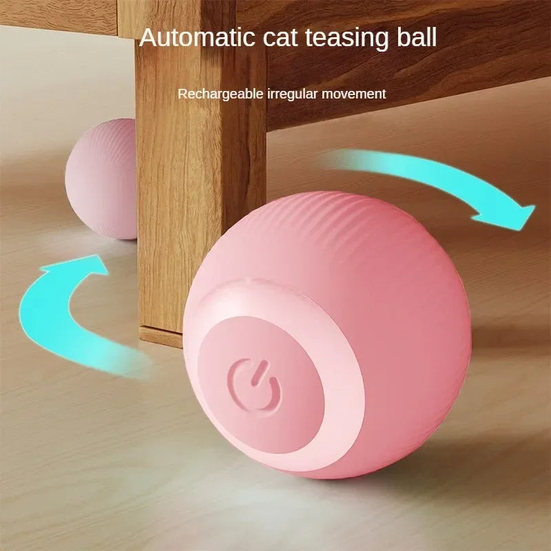 Interactive Rechargeable Cat Ball Toy