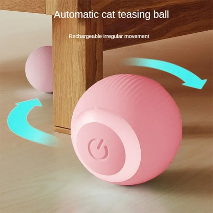 Interactive Rechargeable Cat Ball Toy